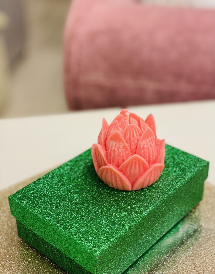 3D Lotus Silicone Mold