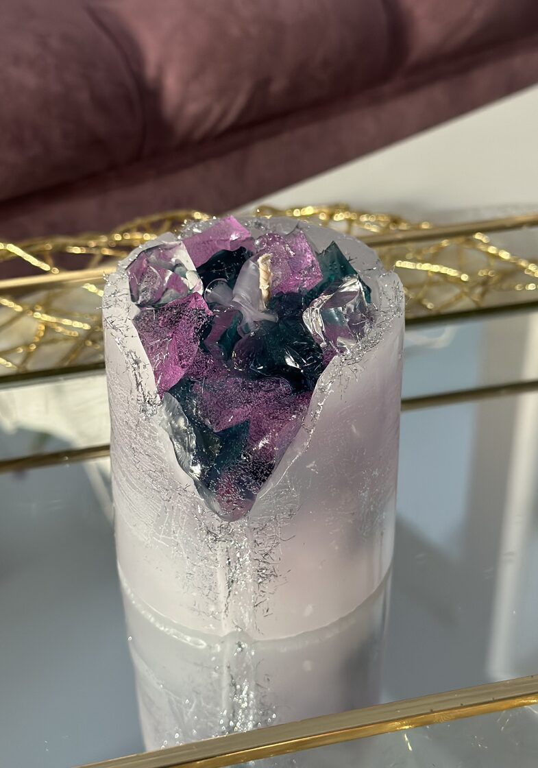 ONLINE LESSON “CRYSTAL CANDLE”