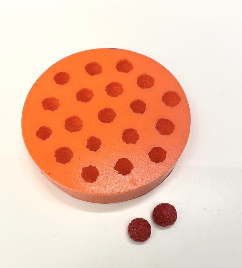 3D Raspberries Silicone Mold (19 cavities)