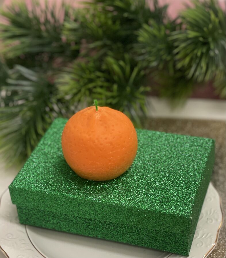 3D Tangerine Silicone Mold