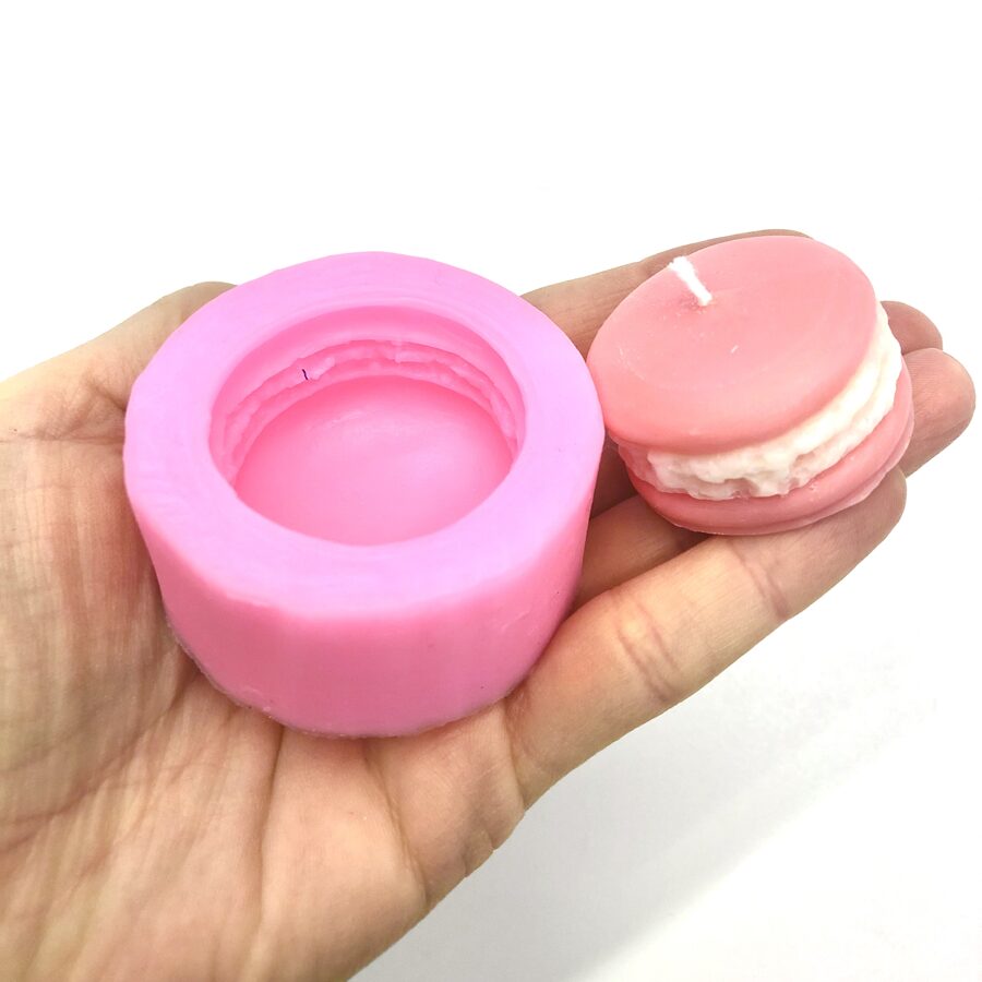 3D Macaroon Silicone Mold