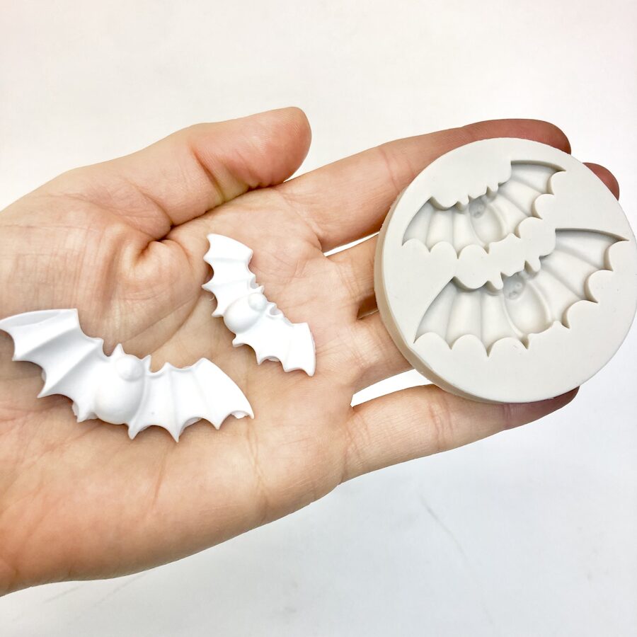 3D Bat Silicone Mold (2 cavities)