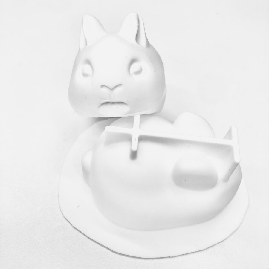 3D Rabbit Silicone Mold