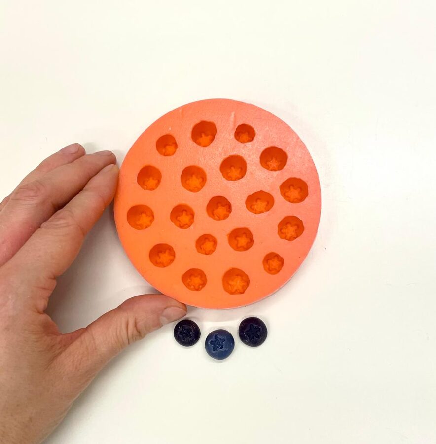 3D Blueberry Silicone Mold (19 cavities)