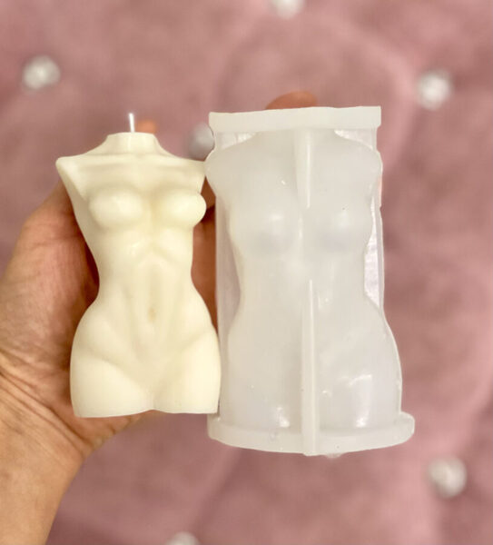 3D Female Torso Silicone Mold
