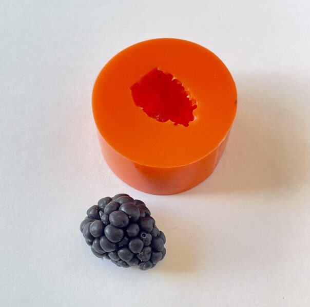 3D Blackberry Silicone Mold