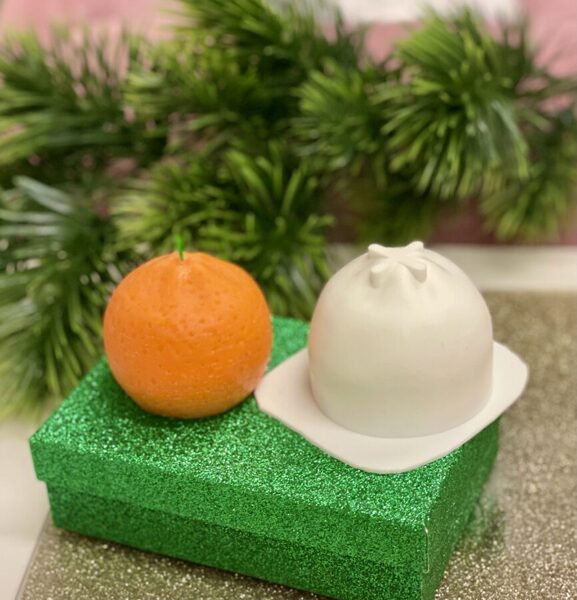 3D Tangerine Silicone Mold