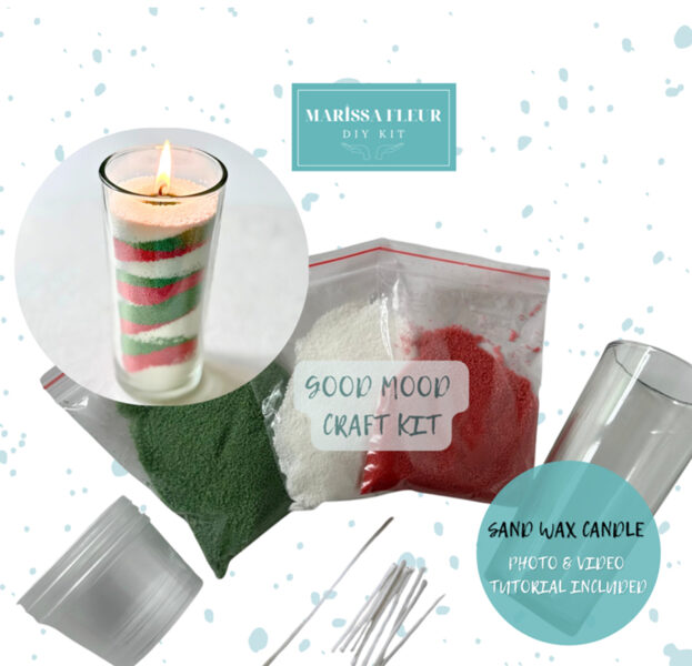 DIY KIT - Sand Wax Candle Making Kit