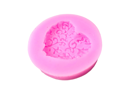 Lace 3D Heart Mold